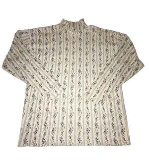 Outback Red Vintage Floral Cottagecore Long sleeve